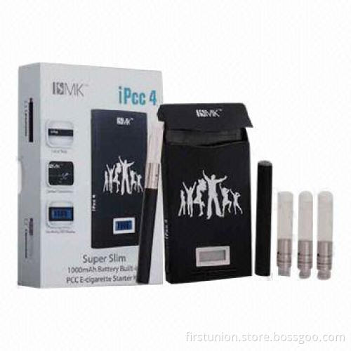 2013 Super Thin Electronic Cigarette Case, 300-puff for Each Cartomizer, LED Display Battery Power